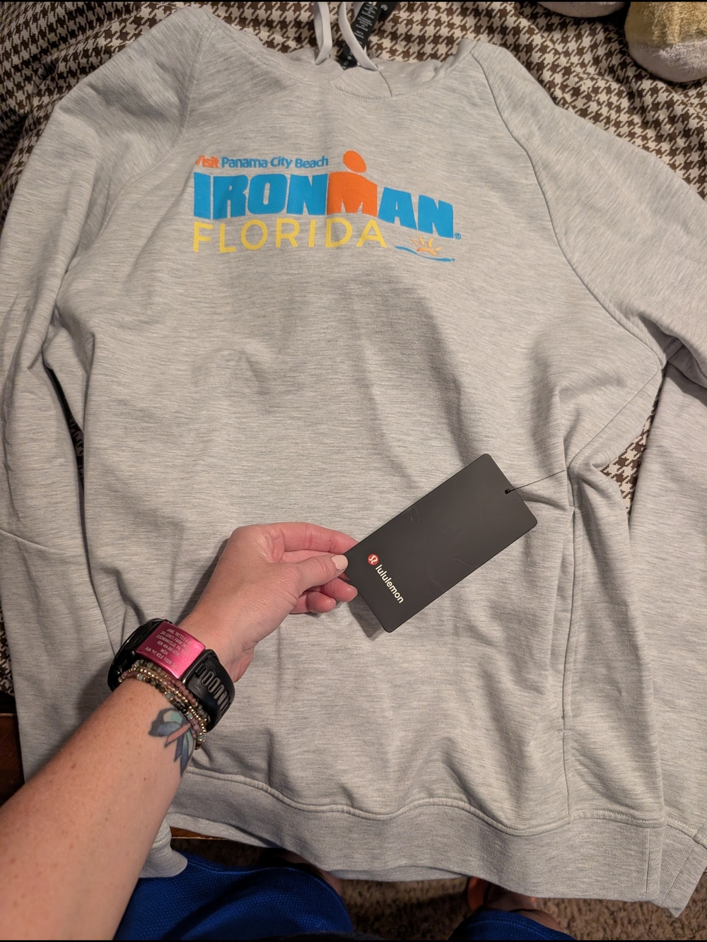 Ironman Florida Panama City Beach Sweatshirt - Light Gray
